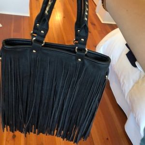 Fringe handbag